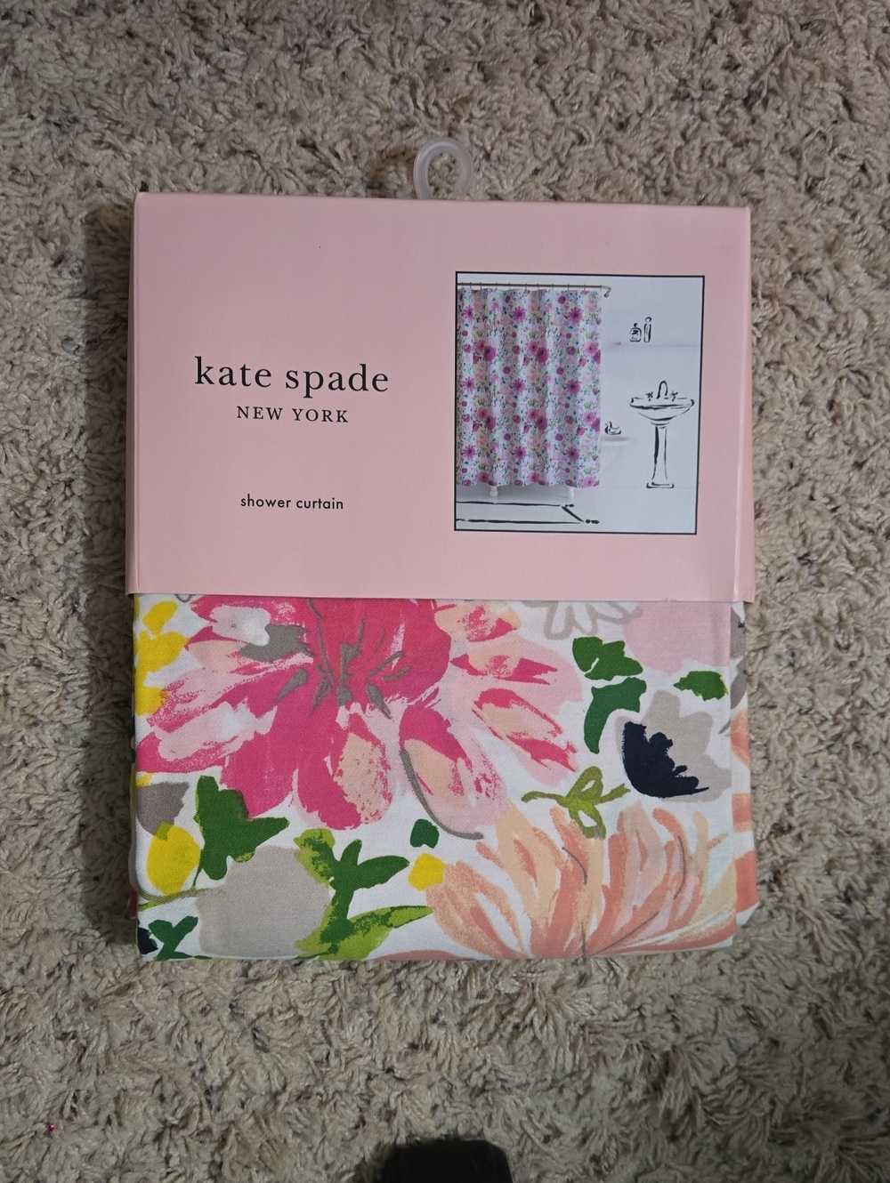 Kate Spade Floral Shower Curtain